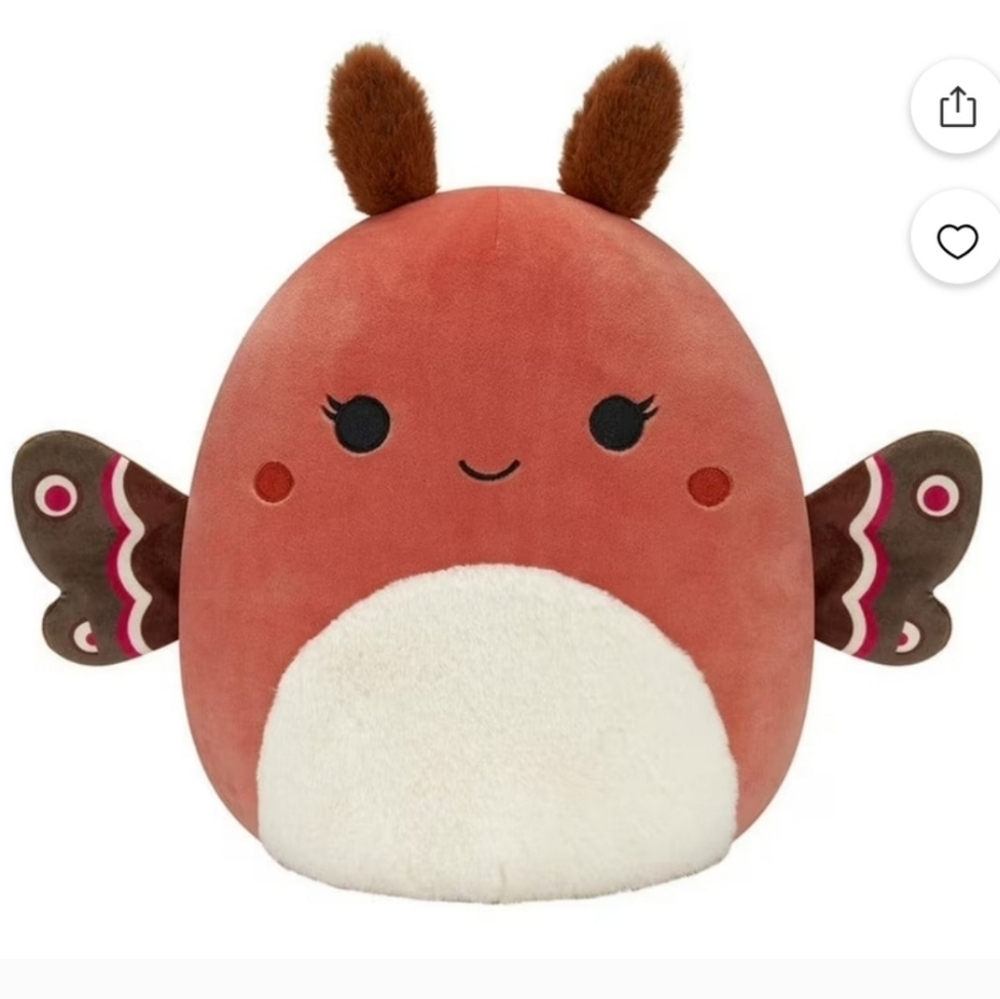 Squishmallows Original 16-Inch Mirren The Moth - Official Jazwares Large Plush”